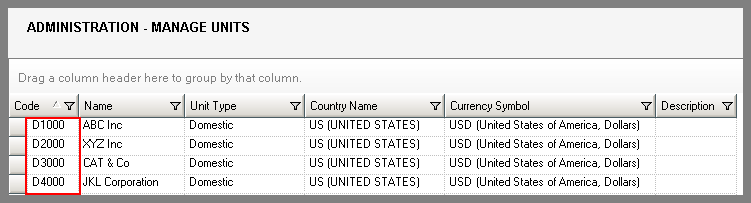 2013.1 modify unit codes