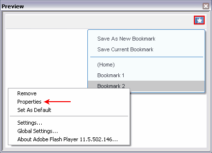 2014 analysis bookmark modify properties