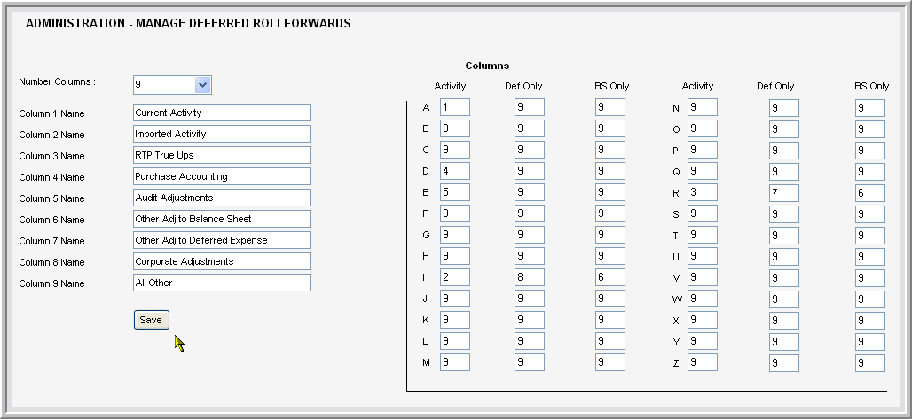 2014.0 def analysis def rollforward