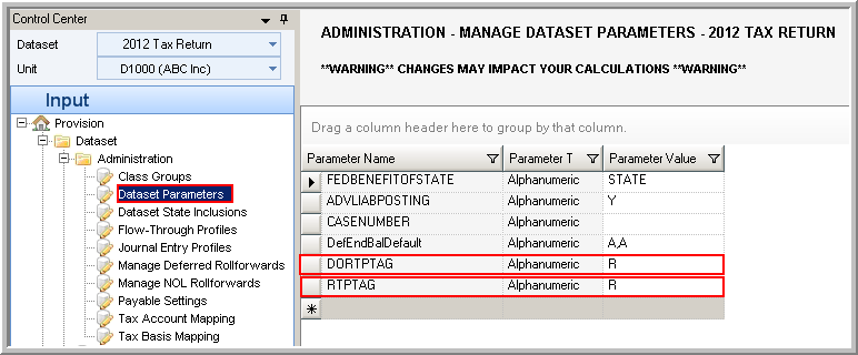 2014.0 RTPTAG dataset parameters