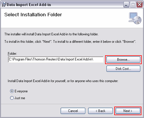 install folder 9.0