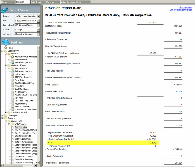 Option 1 Scenario A Report 1