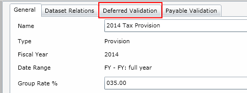 2014.0 deferred validation