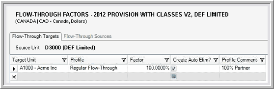 2014.0 unit properties flow through targets