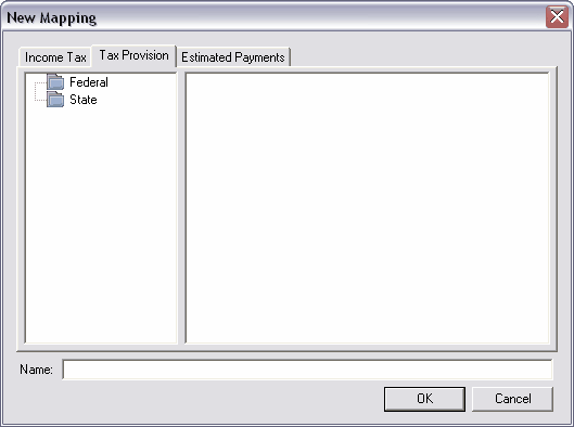 new mapping tax provision tab 9.0