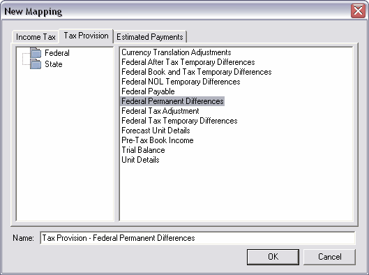 select federal perm diff map 9.0