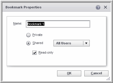 2014.0 analysis modify bookmark name sharing