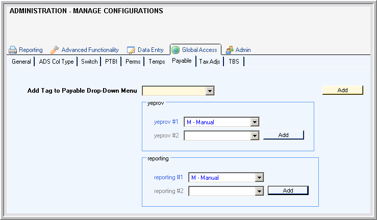 2014.0 payable adjustment parameter