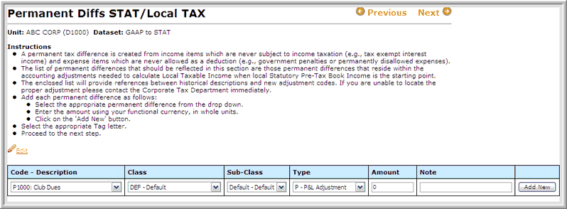 2014.0 permanent differences stat gaap