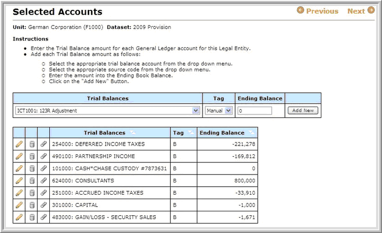 2014.0 selected accounts