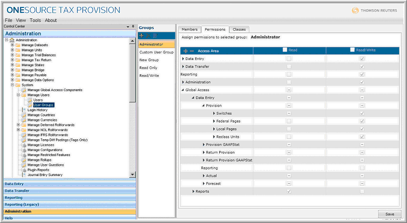 2014.0 user group permissions