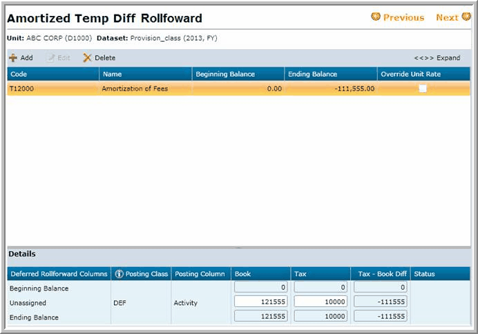 2014.1 amortized temp diff rollforward